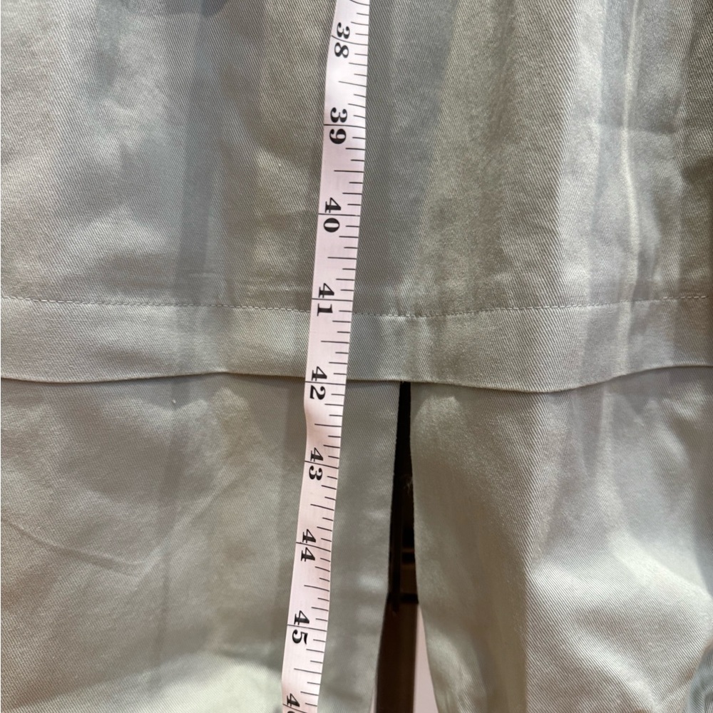 Women's Sage Green Tiered Drawstring Dress - Picture 8 of 10